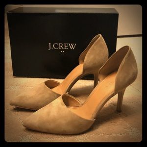 Lana suede D’Orsay pump